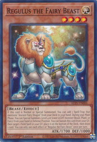 Regulus the Fairy Beast - Alliance Insight (ALIN) #ALIN-EN006 - Common / Short Print YuGiOh Trading Card