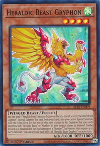 Heraldic Beast Gryphon - Alliance Insight (ALIN) #ALIN-EN009 - Super Rare YuGiOh Trading Card