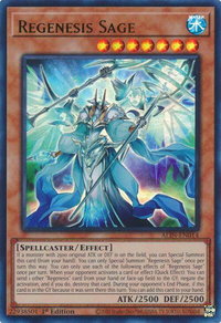 Regenesis Sage - Alliance Insight (ALIN) #ALIN-EN014 - Ultra Rare YuGiOh Trading Card