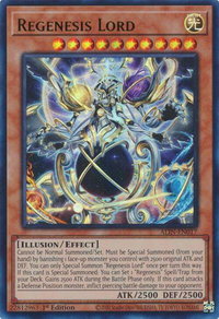 Regenesis Lord - Alliance Insight (ALIN) #ALIN-EN017 - Ultra Rare YuGiOh Trading Card