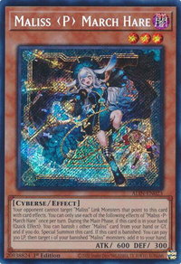 Maliss P March Hare - Alliance Insight (ALIN) #ALIN-EN023 - Secret Rare YuGiOh Trading Card