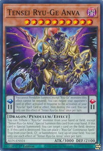 Tensei Ryu-Ge Anva - Alliance Insight (ALIN) #ALIN-EN024 - Common / Short Print YuGiOh Trading Card