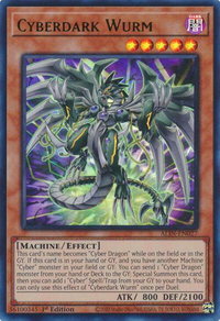 Cyberdark Wurm - Alliance Insight (ALIN) #ALIN-EN027 - Ultra Rare YuGiOh Trading Card