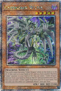 Cyberdark Wurm (Quarter Century Secret Rare) - Alliance Insight (ALIN) #ALIN-EN027 - Quarter Century Secret Rare YuGiOh Trading Card