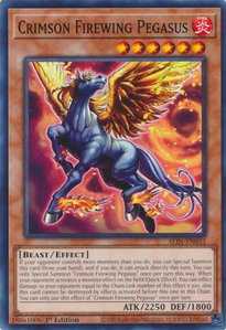 Crimson Firewing Pegasus - Alliance Insight (ALIN) #ALIN-EN032 - Common / Short Print YuGiOh Trading Card