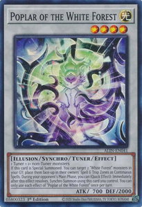 Poplar of the White Forest - Alliance Insight (ALIN) #ALIN-EN041 - Super Rare YuGiOh Trading Card