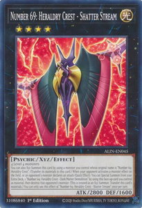 Number 69: Heraldry Crest - Shatter Stream - Alliance Insight (ALIN) #ALIN-EN045 - Common / Short Print YuGiOh Trading Card