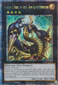 Number 69: Heraldry Crest - Dark Matter Demolition (Quarter Century Secret Rare) - Alliance Insight (ALIN) #ALIN-EN046 - Quarter Century Secret Rare YuGiOh Trading Card