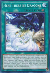 Here There Be Dragons - Alliance Insight (ALIN) #ALIN-EN061 - Common / Short Print YuGiOh Trading Card