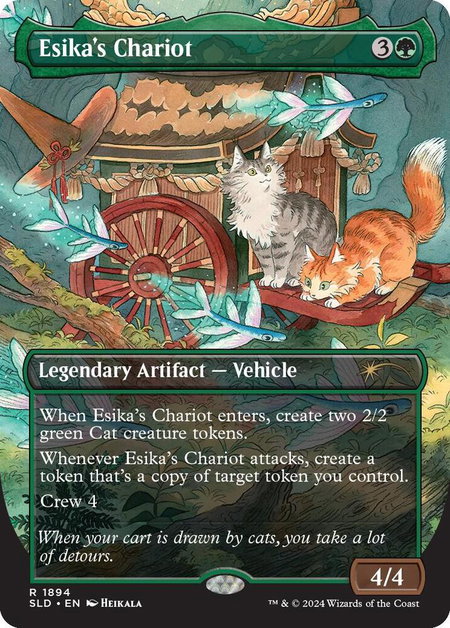Esika's Chariot - Secret Lair Drop Series Magic: The Gathering trading card