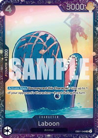 Laboon (Treasure Cup 2025) - One Piece Promotion Cards (OP-PR) #EB01-048 - Super Rare One Piece Trading Card