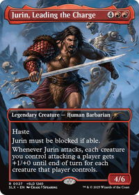 Jurin, Leading the Charge - SLX Cards (SLX) #27 - Rare Magic: The Gathering Trading Card