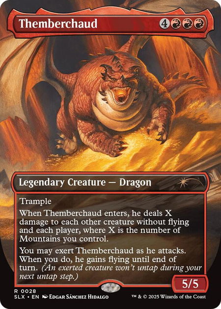 Themberchaud - SLX Cards Magic: The Gathering trading card