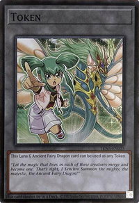 Token: Luna & Ancient Fairy Dragon - Alliance Insight (ALIN) #TKN5-EN023 - Super Rare YuGiOh Trading Card