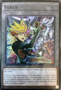 Token: Playmaker & Cyberse Quantum Dragon - Alliance Insight (ALIN) #TKN5-EN025 - Super Rare YuGiOh Trading Card
