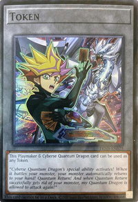 Token: Playmaker & Cyberse Quantum Dragon - Alliance Insight (ALIN) #TKN5-EN025 - Super Rare YuGiOh Trading Card