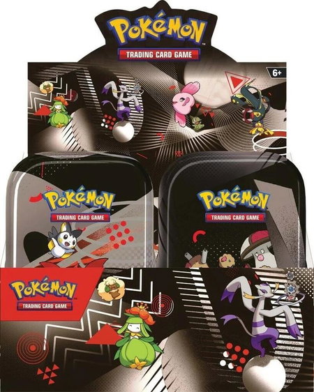 Unova Mini Tin Display - SV: Black Bolt Pokémon trading card