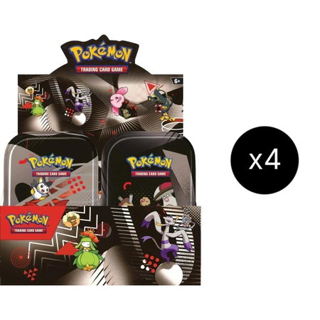 Unova Mini Tin Display Case - SV: Black Bolt Pokémon trading card