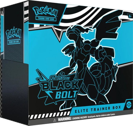 Black Bolt Elite Trainer Box - SV: Black Bolt Pokémon trading card