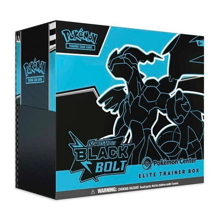 Black Bolt Pokemon Center Elite Trainer Box (Exclusive) - SV: Black Bolt Pokémon trading card