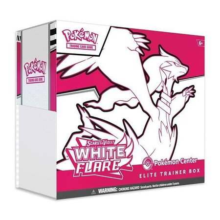 White Flare Pokemon Center Elite Trainer Box (Exclusive) - SV: White Flare Pokémon trading card