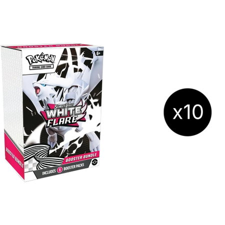 White Flare Booster Bundle Display - SV: White Flare Pokémon trading card