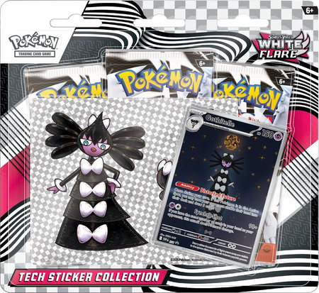 White Flare Tech Sticker Collection - SV: White Flare Pokémon trading card