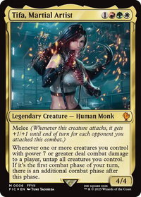 Tifa, Martial Artist - Commander: FINAL FANTASY (FIC) #6 - Mythic Rare Magic: The Gathering Trading Card