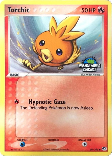 Torchic (Wizard World Chicago) - Miscellaneous Cards & Products Pokémon trading card