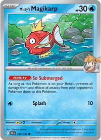 Misty's Magikarp - SV10: Destined Rivals (DRI) #048/182 - Common Pokémon Trading Card