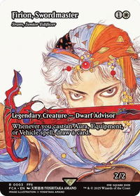 Firion, Swordmaster - Sram, Senior Edificer (Showcase) - FINAL FANTASY: Through the Ages (FCA) #3 - Rare Magic: The Gathering Trading Card