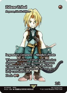 Zidane Tribal - Ragavan, Nimble Pilferer (Showcase) - FINAL FANTASY: Through the Ages (FCA) #43 - Mythic Rare Magic: The Gathering Trading Card