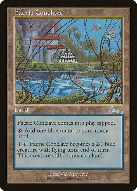 Faerie Conclave - Urza's Legacy Magic: The Gathering trading card