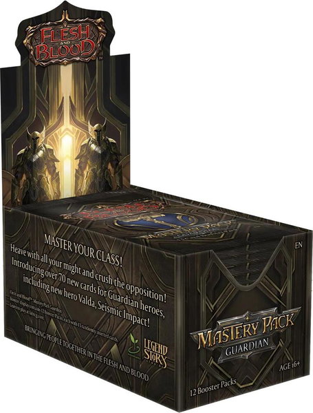 Mastery Pack Guardian Booster Box - Mastery Pack Guardian Flesh and Blood trading card