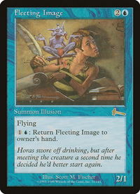 Fleeting Image - Urza's Legacy (ULG) #31 - Rare Magic: The Gathering Trading Card
