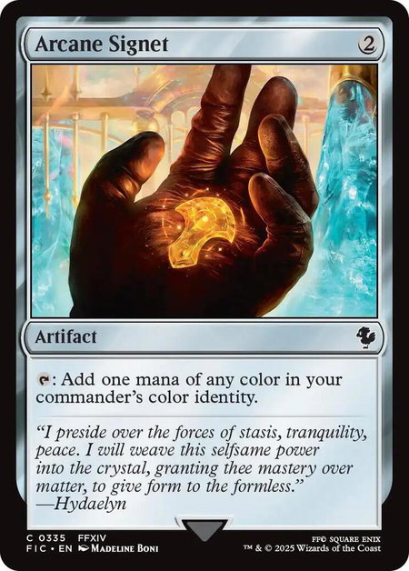Arcane Signet (0335) - Commander: FINAL FANTASY Magic: The Gathering trading card