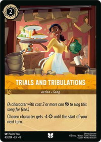Trials and Tribulations - Reign of Jafar (8) #43/204 - Uncommon Disney Lorcana Trading Card