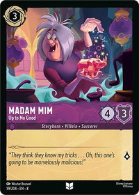 Madam Mim - Up to No Good - Reign of Jafar (8) #59/204 - Uncommon Disney Lorcana Trading Card
