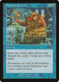 Frantic Search - Urza's Legacy (ULG) #32 - Common Magic: The Gathering Trading Card