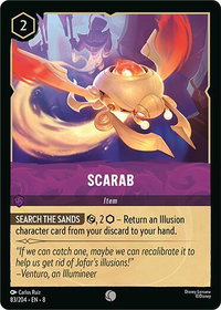 Scarab - Reign of Jafar (8) #83/204 - Common Disney Lorcana Trading Card