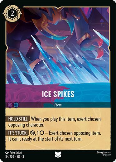 Ice Spikes - Reign of Jafar Disney Lorcana trading card