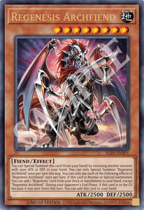 Regenesis Archfiend (ALIN-ENSP1) - Alliance Insight (ALIN) #ALIN-ENSP1 - Ultra Rare YuGiOh Trading Card