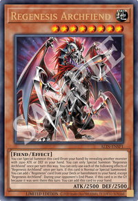 Regenesis Archfiend (ALIN-ENSP1) - Alliance Insight (ALIN) #ALIN-ENSP1 - Ultra Rare YuGiOh Trading Card