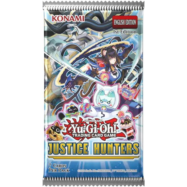 Justice Hunters Booster Pack [1st Edition] - Justice Hunters YuGiOh trading card