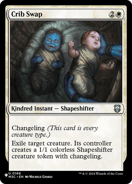 Crib Swap (M3C) - The List Reprints Magic: The Gathering trading card