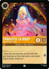Charlotte La Bouff - Mardi Gras Princess - Reign of Jafar (8) #8/204 - Common Disney Lorcana Trading Card