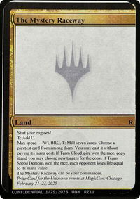 The Mystery Raceway - Un-Known Event Playtest Cards  #null - Rare Magic: The Gathering Trading Card