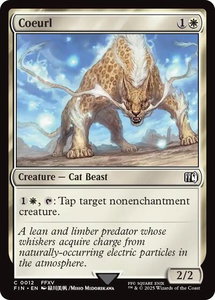 Coeurl - FINAL FANTASY (FIN) #12 - Common Magic: The Gathering Trading Card