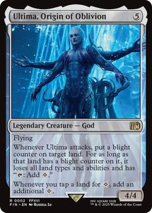 Ultima, Origin of Oblivion - FINAL FANTASY (FIN) #2 - Rare Magic: The Gathering Trading Card