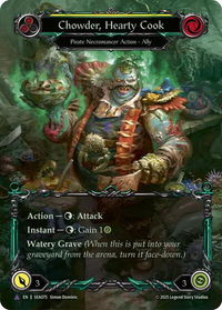 Chowder, Hearty Cook (Marvel) - High Seas #SEA075 - Marvel Flesh and Blood Trading Card